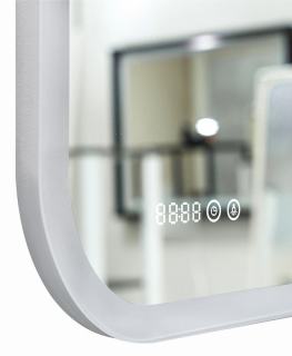 Зеркало с подсветкой Continent Bliss ЗЛП334 с увеличительной линзой 80см